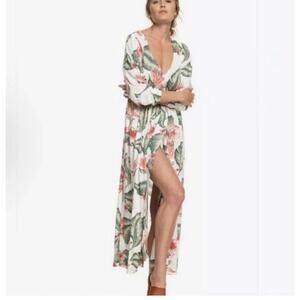 ROXY Taste of tomorrow Tropical Beach Cruise Wear Summer Women's dress M/10